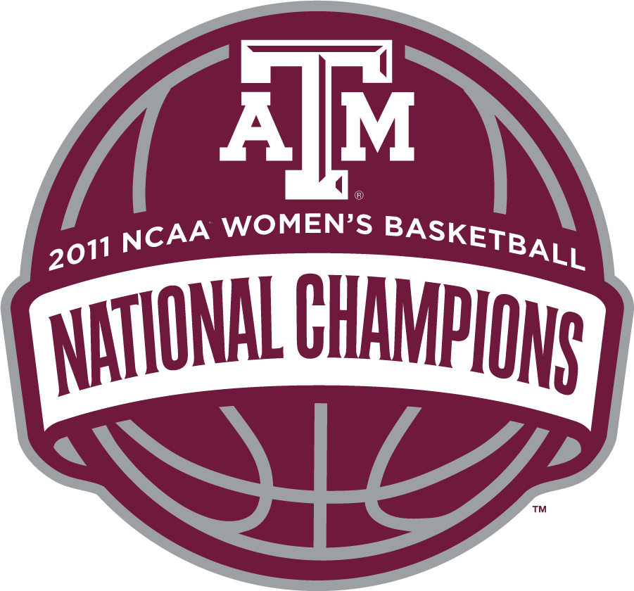 Texas A M Aggies 2011 Champion Logo iron on transfers for T-shirts